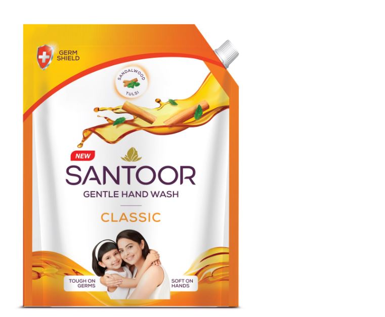 Santoor Classic Gentle Hand Wash